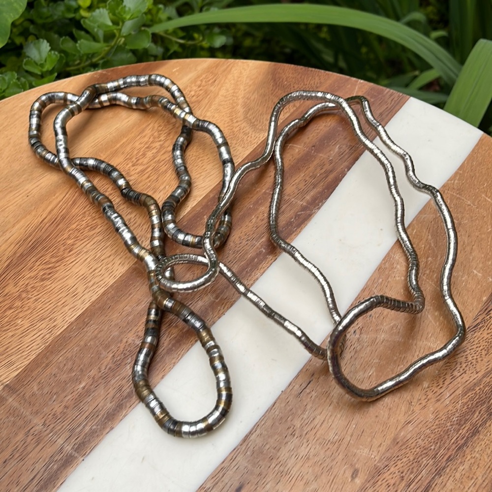 Le Twist Bendable Snake Necklace - Bracelet - Versatile Flexible Twistable